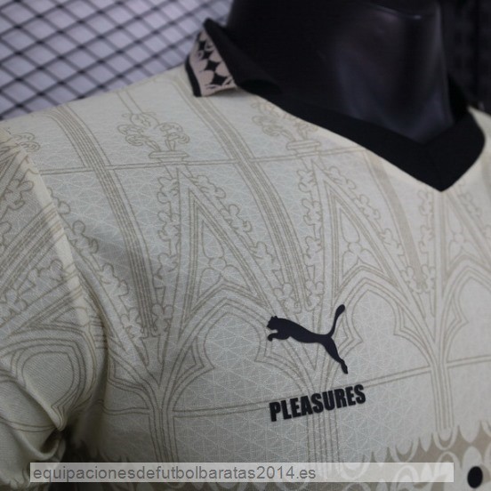 Nuevo Tailandia 4ª   Jugadores Camiseta AC Milan 23/24 Amarillo Baratas